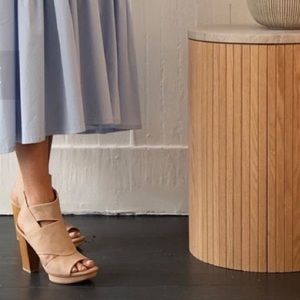 Coclico Unicorn Heels in Faun NEW Never Worn 38.5